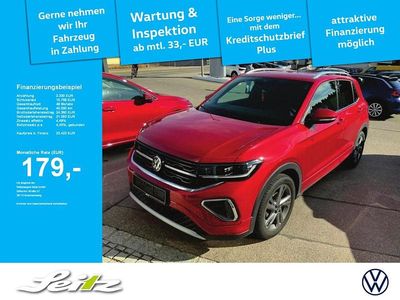 Gebraucht VW T-Cross R-line 116 PS (85 kW) 2024 Rot SUV