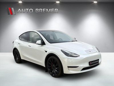 Gebraucht Tesla Model Y Performance 392 kW (534 PS) 2022 Weiß SUV