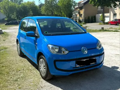 Second-hand VW up! 60 CP (44 kW) 2015 Albastru Hatchback
