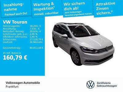 Gebraucht VW Touran Highline 150 PS (110 kW) 2024 Weiß Van / Kleinbus