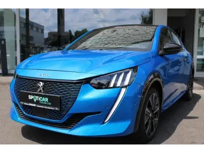 Gebraucht Peugeot e-208 GTi 100 kW (136 PS) 2023 Vertigo) (blau Kleinwagen