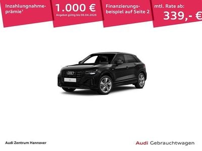 Gebraucht Audi Q2 S-Line 150 PS (110 kW) 2023 0e mythosschwarz metallic (metallic) SUV