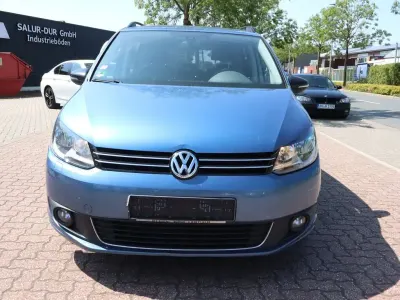 Gebraucht VW Touran Match 140 PS (102 kW) 2012 Blau Van / Kleinbus