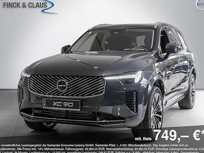 Neu Volvo XC90 Ultra 455 PS (334 kW) 2026 Blau SUV