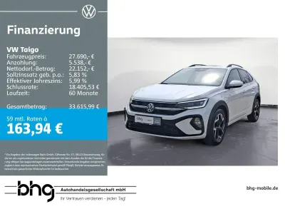 Brugt VW Taigo R-line 150 HK (110 kW) 2025 Hvid SUV
