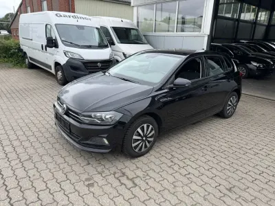 Gebraucht VW Polo Comfortline 95 PS (69 kW) 2019 Schwarz Kleinwagen
