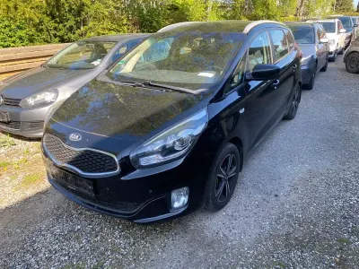Gebraucht Kia Carens Edition 7 166 PS (122 kW) 2012 Schwarz Van / Kleinbus