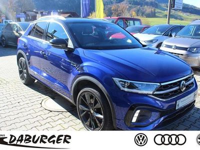 Second-hand VW T-Roc R-line 150 CP (110 kW) 2022 Albastru SUV