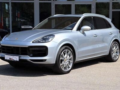 Gebraucht Porsche Cayenne Turbo 549 PS (403 kW) 2020 Silber SUV