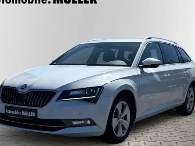 Second-hand Skoda Superb Style 150 CP (110 kW) 2019 Alb Break