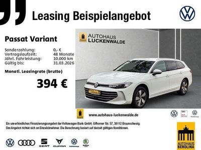 Gebraucht VW Passat Business 150 PS (110 kW) 2025 Weiß Kombi