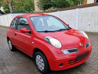 Gebraucht Nissan Micra 65 PS (47 kW) 2009 Rot Kleinwagen