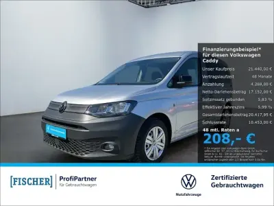Gebraucht VW Caddy Basis 114 PS (83 kW) 2022 Silber Van / Kleinbus
