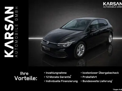 Gebraucht VW Golf VIII Life 131 PS (96 kW) 2020 Schwarz Limousine