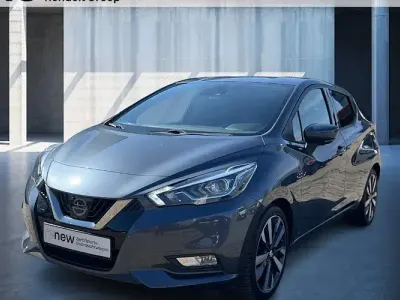 Gebraucht Nissan Micra Tekna 90 PS (66 kW) 2018 Grau Kleinwagen
