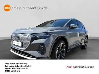 Gebraucht Audi Q4 e-tron Basis 150 kW (204 PS) 2021 Kieselgrau SUV