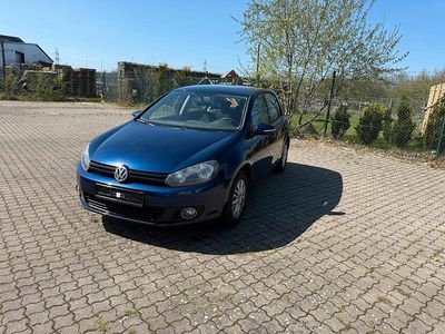 Usata VW Golf VI 80 CV (58 kW) 2011 Blu Utilitaria