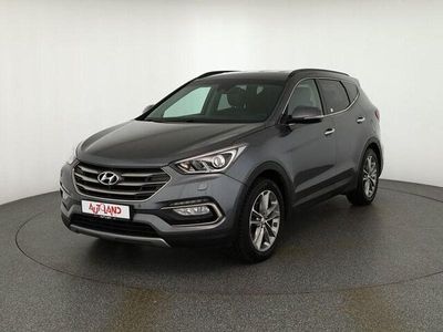 Grau Gebraucht 2016 Hyundai Santa Fe Premium SUV | 20.990 € (Etwas zu teuer)
