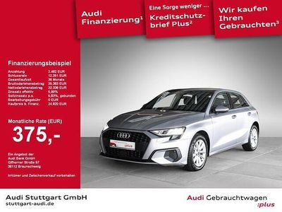 Gebraucht Audi A3 150 PS (110 kW) 2021 Silber Limousine