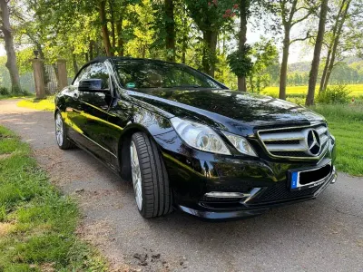 Brugt Mercedes E250 Avantgarde 204 HK (150 kW) 2012 Sort Cabriolet