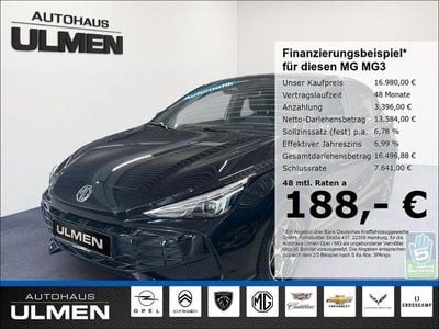 Gebraucht MG MG3 116 PS (85 kW) 2024 Schwarz Kleinwagen