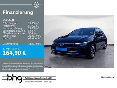 Gebraucht VW Golf VIII 150 PS (110 kW) 2025 Schwarz