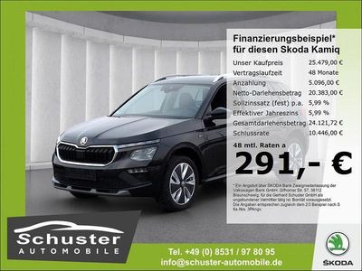 Schwarz Gebraucht 2024 Skoda Kamiq Drive SUV | 25.479 € (Fairer Preis)