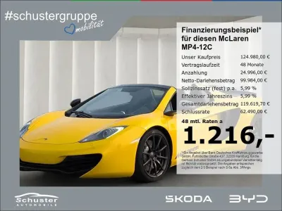 Gebraucht McLaren MP4-12C 625 PS (459 kW) 2014 Gelb Coupé