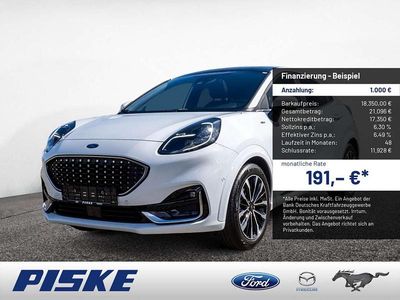 Gebraucht Ford Puma ST-Line 125 PS (91 kW) 2021 Frozen white SUV