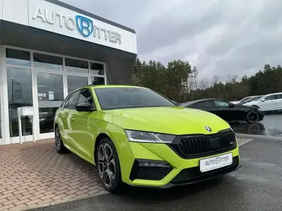 Brugt Skoda Octavia RS 200 HK (147 kW) 2023 Grøn Stationcar