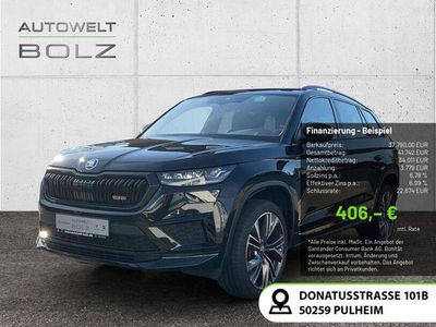 Gebraucht Skoda Kodiaq RS 245 PS (180 kW) 2022 Schwarz SUV
