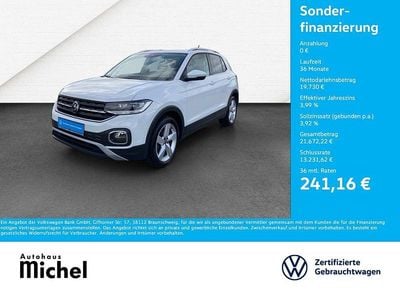 Gebraucht VW T-Cross Style 110 PS (80 kW) 2022 Weiß SUV
