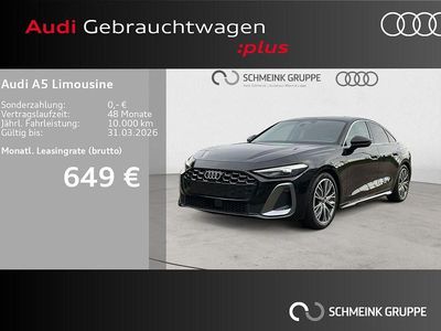 Gebraucht Audi A5 S-Line 204 PS (150 kW) 2024 Mythosschwarz metallic Coupé