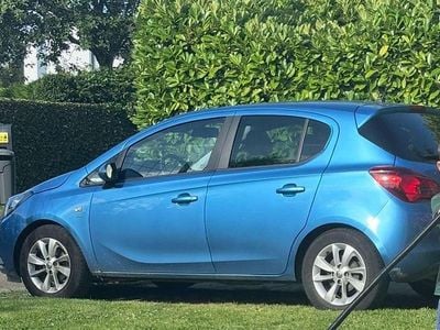 Gebraucht Opel Corsa drive 90 PS (66 kW) 2016 Blau Kleinwagen