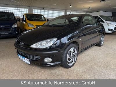Gebraucht Peugeot 206 CC 109 PS (80 kW) 2003 Schwarz Cabrio