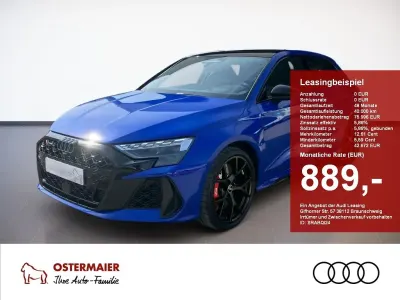 Neu Audi RS3 Sport 400 PS (294 kW) 2025 Nogaroblau perleffekt Limousine