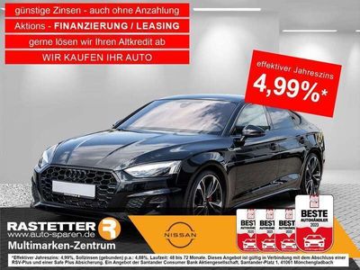 gebraucht Audi A5 Sportback 40 TFSI S line Black+20Z+PanoSD+Massage+ACC+Matrix+MMI+360+eHeckkl
