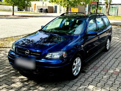 Gebraucht Opel Astra 105 PS (77 kW) 2004 Blau Kombi