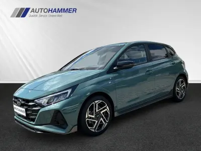 Używany Hyundai i20 N Line 101 KM (74 kW) 2025 Zielony Hatchback