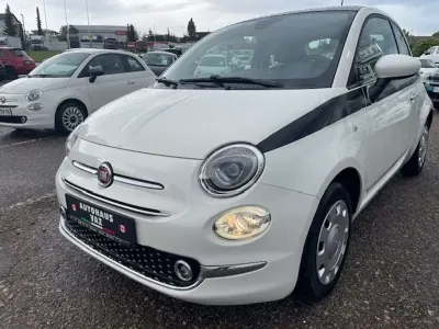 Gebraucht Fiat 500 Lounge 69 PS (50 kW) 2016 Bela pastelna Kleinwagen