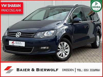 Second-hand VW Sharan Comfortline 140 CP (102 kW) 2015 Albastru Monovolum