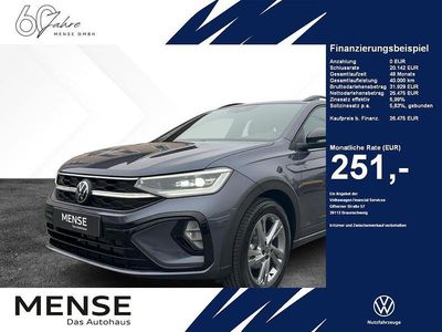 Gebraucht VW Taigo R-line 150 PS (110 kW) 2025 Rauchgrau / schwarz SUV