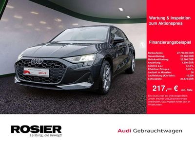 Gebraucht Audi A3 Advanced Plus 116 PS (85 kW) 2025 Manhattangrau metallic Limousine