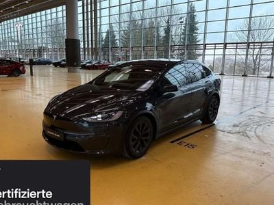 Grau Gebraucht 2024 Tesla Model X SUV | 92.400 € (Fairer Preis)