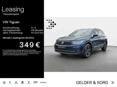 Gebraucht VW Tiguan Life 131 PS (96 kW) 2024 Nightshade blue metallic SUV