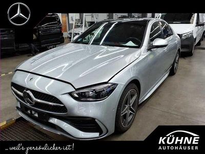 Silber, Gebraucht 2024 Mercedes C300e Premium Limousine | 45.950 € (Fairer Preis)