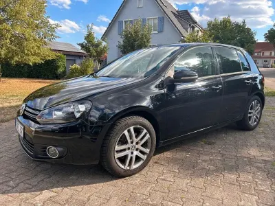 Gebraucht VW Golf VI Comfortline 122 PS (89 kW) 2009 Schwarz Limousine