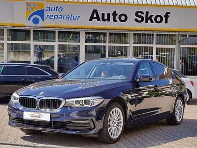 Brugt BMW 530 Sport Line 252 HK (185 kW) 2018 Blå Sedan