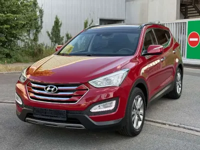 Gebraucht Hyundai Santa Fe Style 197 PS (144 kW) 2014 Rot SUV