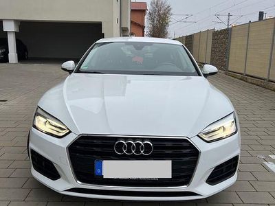 Gebraucht Audi A5 Sportback 150 PS (110 kW) 2019 Weiß Kleinwagen